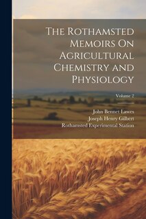 Front cover_The Rothamsted Memoirs On Agricultural Chemistry and Physiology; Volume 2