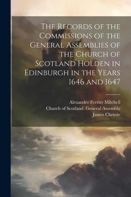Front cover_The Records of the Commissions of the General Assemblies of the Church of Scotland Holden in Edinburgh in the Years 1646 and 1647