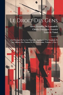 Front cover_Le Droit Des Gens
