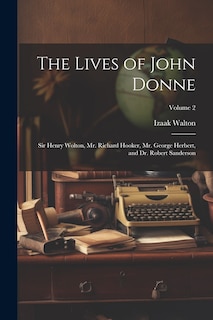 Couverture_The Lives of John Donne