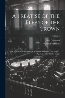 Front cover_A Treatise of the Pleas of the Crown