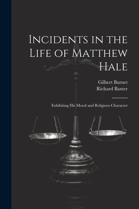 Couverture_Incidents in the Life of Matthew Hale