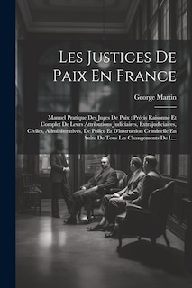 Front cover_Les Justices De Paix En France