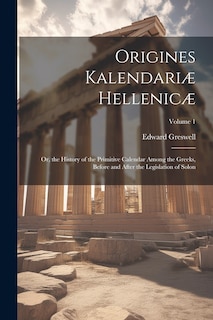 Front cover_Origines Kalendariæ Hellenicæ