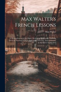 Couverture_Max Walter's French Lessons