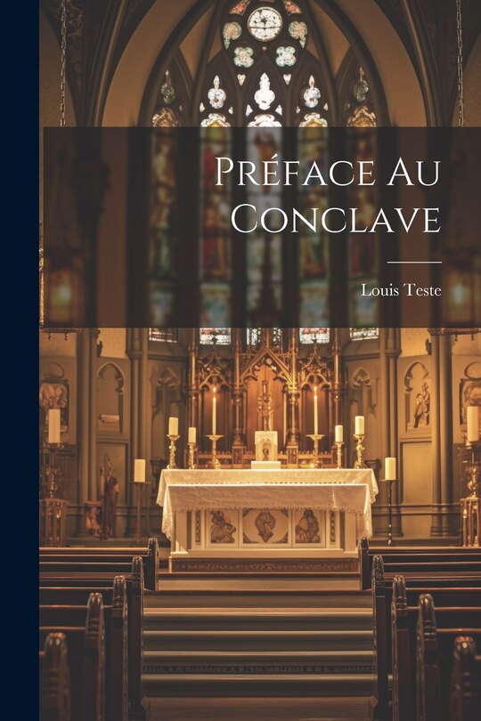 Front cover_Préface Au Conclave