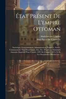Front cover_État Présent De L'empire Ottoman