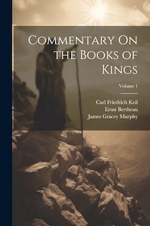 Couverture_Commentary On the Books of Kings; Volume 1
