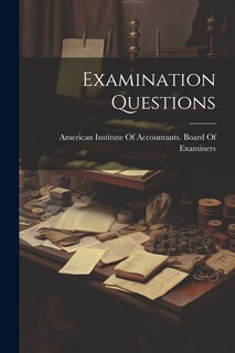 Front cover_Examination Questions