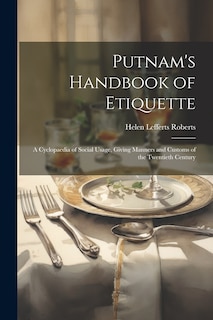 Couverture_Putnam's Handbook of Etiquette