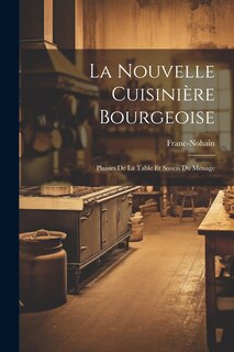 Couverture_La Nouvelle Cuisinière Bourgeoise