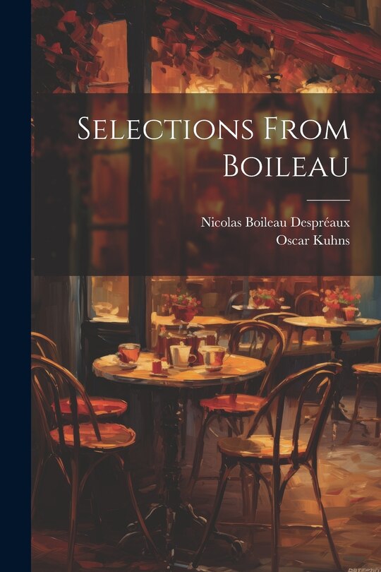 Front cover_Selections From Boileau