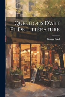 Couverture_Questions D'art Et De Littérature