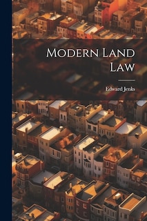 Front cover_Modern Land Law
