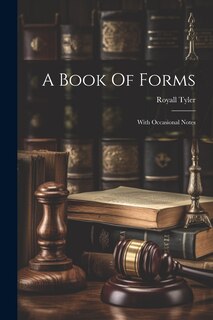 Front cover_A Book Of Forms
