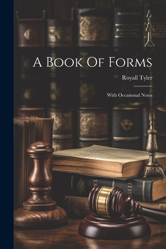 Front cover_A Book Of Forms