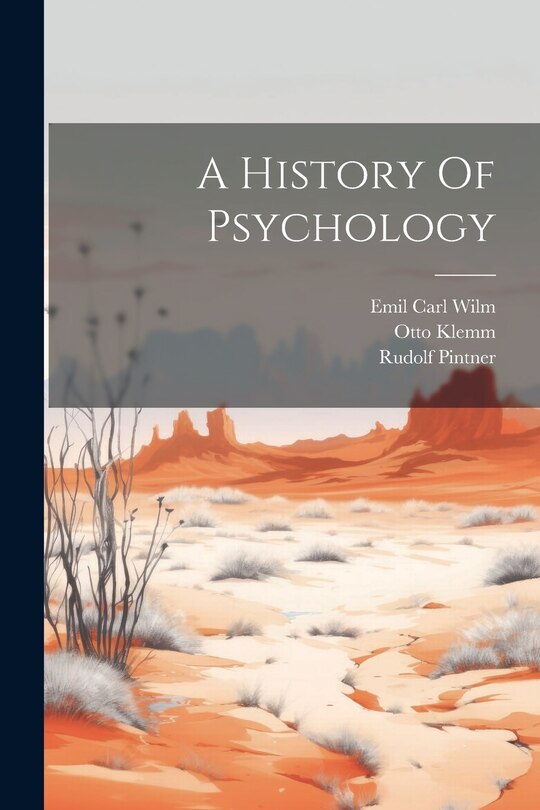 Couverture_A History Of Psychology