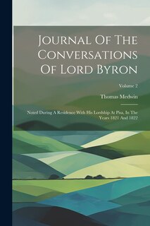 Front cover_Journal Of The Conversations Of Lord Byron