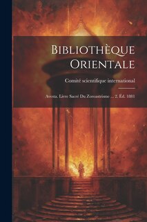 Front cover_Bibliothèque Orientale