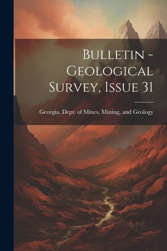 Couverture_Bulletin - Geological Survey, Issue 31