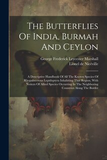 Front cover_The Butterflies Of India, Burmah And Ceylon