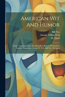 Front cover_American Wit And Humor