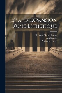 Front cover_Essai D'expansion D'une Esthétique