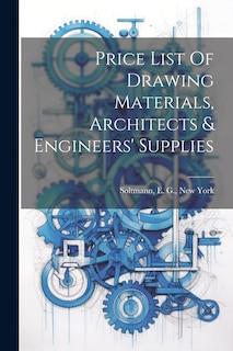 Front cover_Price List Of Drawing Materials, Architects & Engineers' Supplies