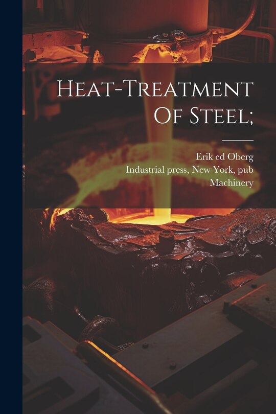 Couverture_Heat-treatment Of Steel;