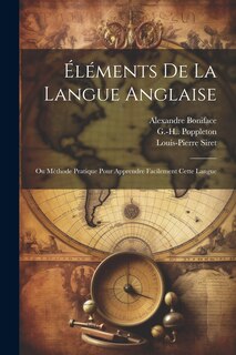 Couverture_Éléments De La Langue Anglaise