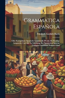 Couverture_Grammatica Española