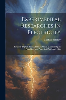 Couverture_Experimental Researches In Electricity
