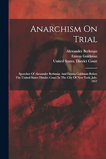 Front cover_Anarchism On Trial