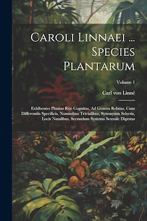 Front cover_Caroli Linnaei ... Species Plantarum