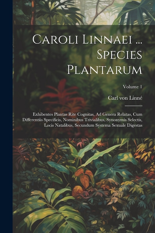 Front cover_Caroli Linnaei ... Species Plantarum