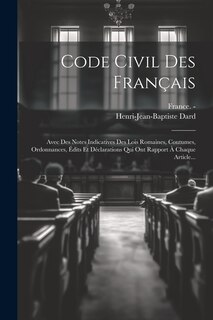 Front cover_Code Civil Des Français