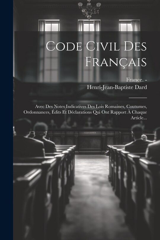 Front cover_Code Civil Des Français