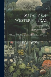Front cover_Botany Of Western Texas