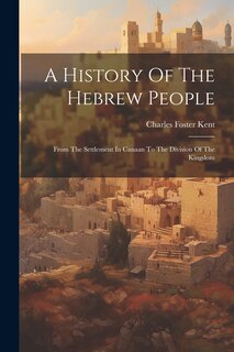 Front cover_A History Of The Hebrew People