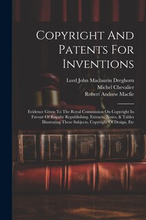 Front cover_Copyright And Patents For Inventions