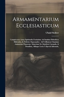 Front cover_Armamentarium Ecclesiasticum