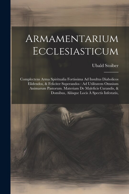 Front cover_Armamentarium Ecclesiasticum
