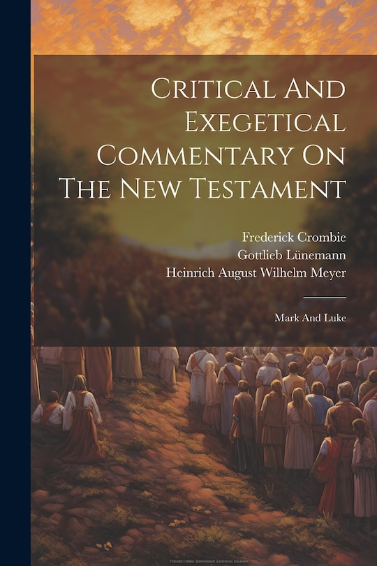 Couverture_Critical And Exegetical Commentary On The New Testament
