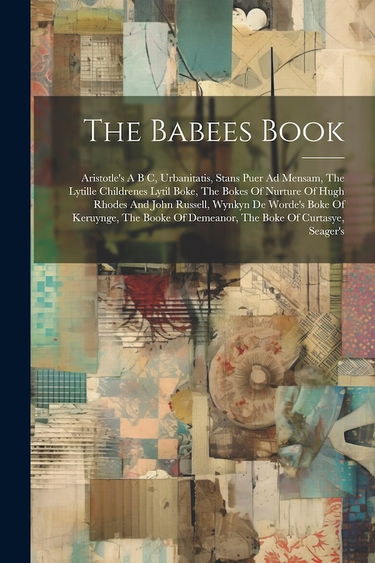 Couverture_The Babees Book