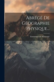 Front cover_Abrégé De Géographie Physique...