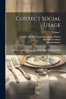 Front cover_Correct Social Usage