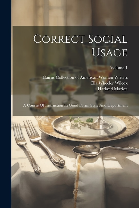 Front cover_Correct Social Usage