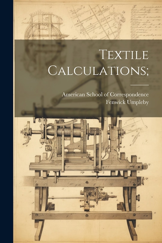 Couverture_Textile Calculations;
