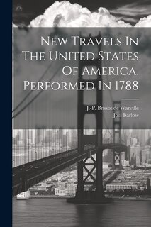 Couverture_New Travels In The United States Of America. Performed In 1788