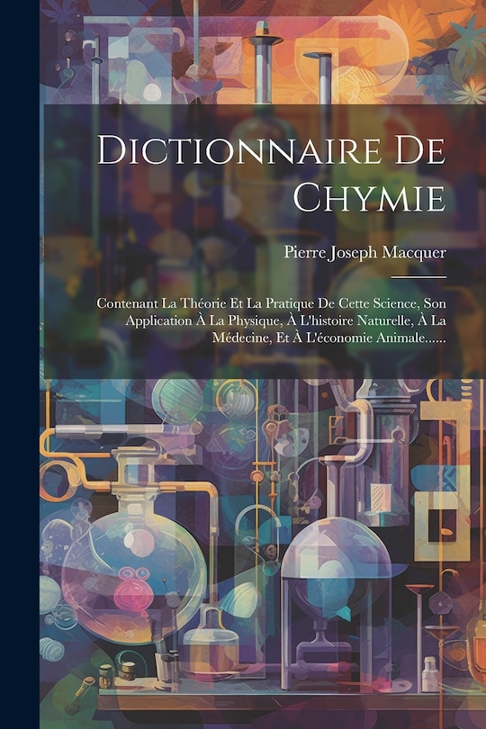 Couverture_Dictionnaire De Chymie